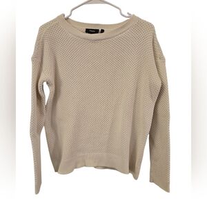 THEORY KAREINA WAFFLE KNIT CHUNKY SWEATER.SIZE SMALL.